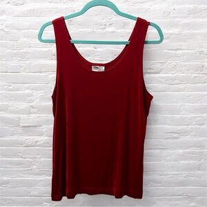 Chico's Red Slinky Tank Top, size 2